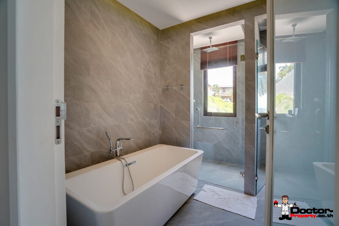 Luxury 3 Bedroom Pool Villa with Sea View in Chaweng Noi, Koh Samui – For Sale